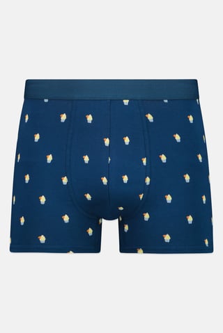Men Allover Print Pull On Boxer, Multicolor