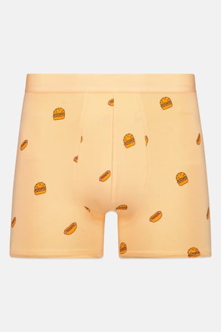 Men Allover Print Boxer Brief, Multicolor