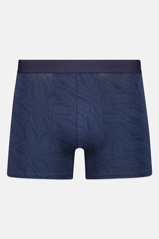 Men Allover Print Pull On Boxer, Navy