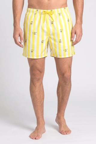 SpongeBob SquarePants Men Stipe Board Shorts, Multicolor