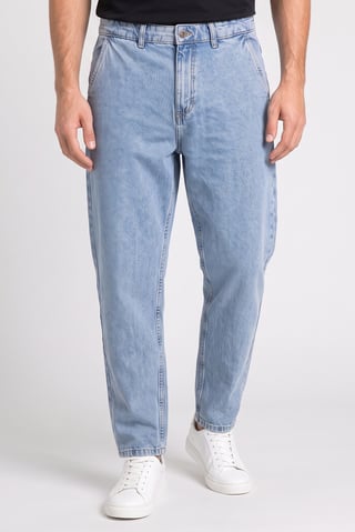 Men Relaxed Fit Washed Non Stretchable Denim Jeans, Blue