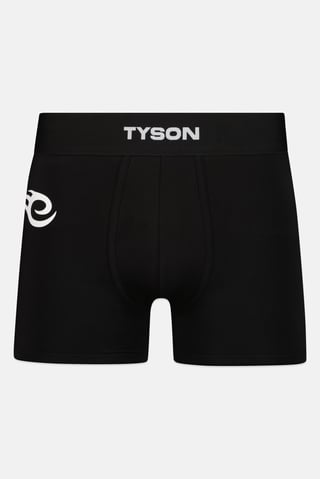 Men Brand Logo Pull On Boxer, Black