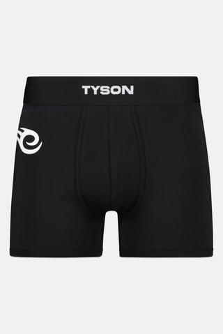 Celio x Tyson Men Pull On Brand Logo Boxer, Black