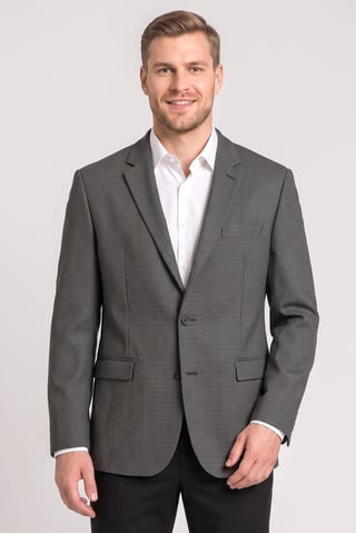 Men Slim Fit Micro Check Casual Blazer, Multicolor