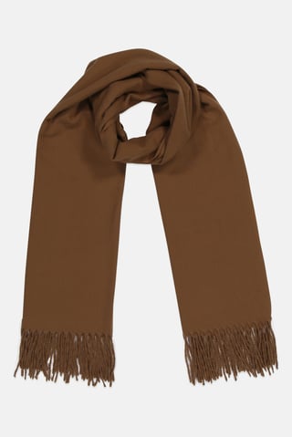 Men Knitted Scarves, Brown