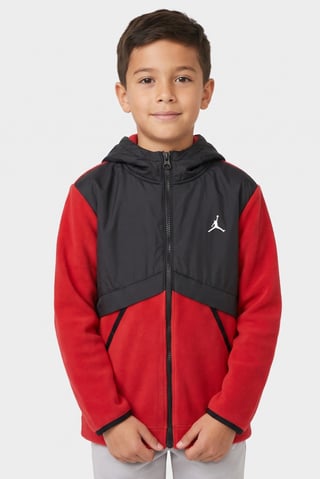 Kids Boy Sportswear Fit Long Sleeve Outdoor Jacket, Multicolor
