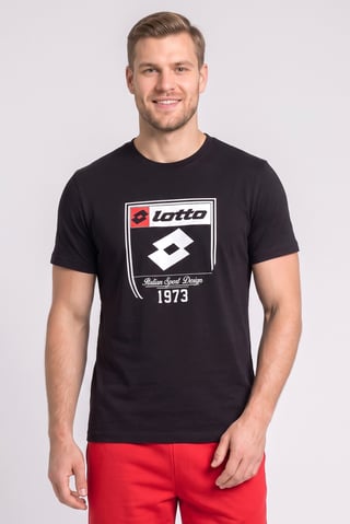 Men Sportswear Fit Short Sleeve Outdoor T-Shirt, Black