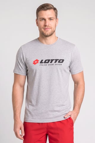 Men Sportswear Fit Short Sleeves Outdoor T-shirt, Grey