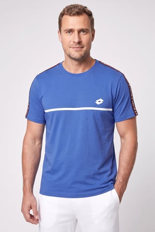 Men Sportswear Fit Short Sleeve Outdoor T-Shirt, Royal Blue