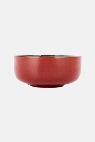 Gambia Cereal Bowls, Maroon