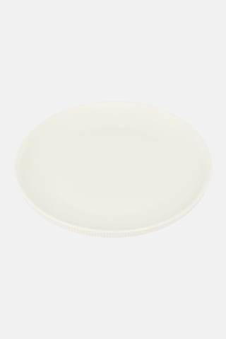 Porcelain Serving Plate, White