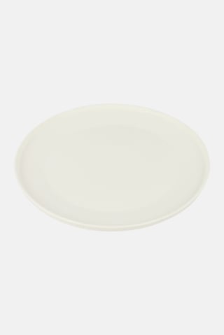 Porcelain Serving Plate, White