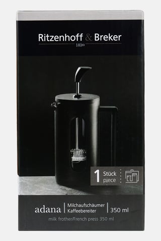 Adana Coffee Maker 350 ml, Black