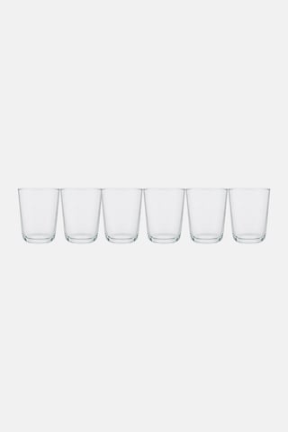 6 Pcs Drinking Glass Set 315ml, Transparent
