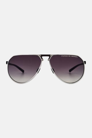 Men P893864B Aviator Sunglasses, Silver