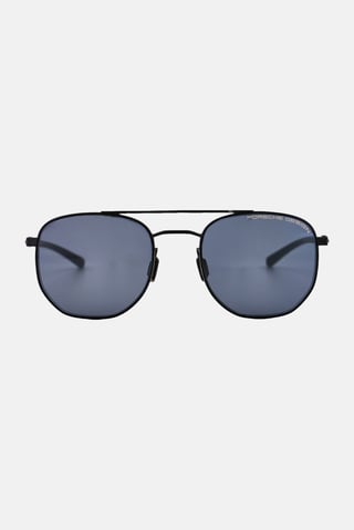 Men P8695 A Round Sunglasses, Black