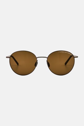 Men P8969 D Round Sunglasses, Grey