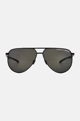 Men P8962 T Aviator Sunglasses, Black