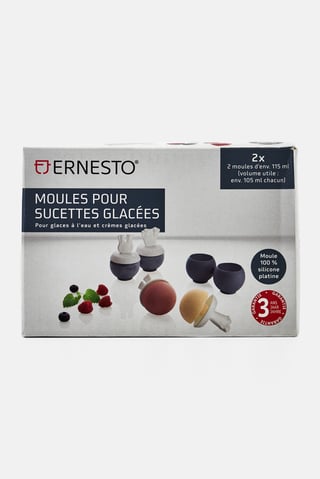 2 Set Of Ice Maker Silicone Moulder 115 ml, Multicolor