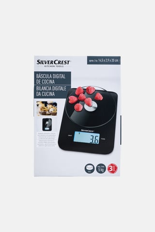 Digital Kitchen Scale, Black