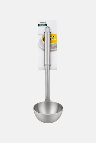 Stainless Steel Soup Ladle, Silver