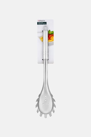 Stainless Steel Spaghetti Spoon, Silver