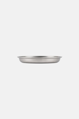 Stainless Steel Plate, Silver