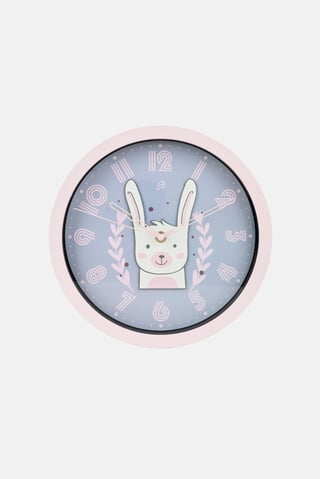 3D Animal Design Wall Clock, Multicolor