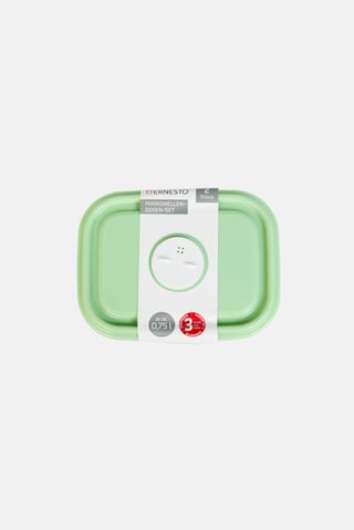 2 Pieces Microwave Box With Lid Set, Multicolor