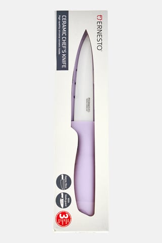 Ceramic Kitchen Knife, Lavender