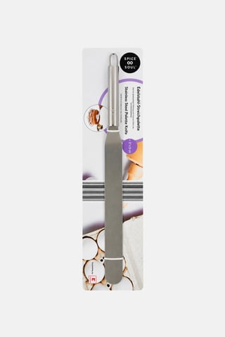 Steel Confectionery Spatula For Cream, Silver