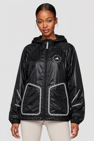 Adidas by Stella McCartney Women Regular Fit Outdoor Jacket, Black