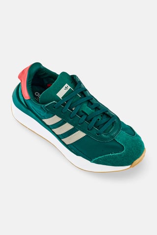 Kids Boy Country XLG Lace Up Outdoor Shoes, Green