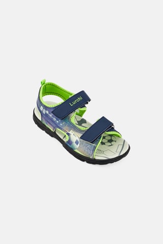 Kids Boy Velcro Closure Sandals, Multicolor