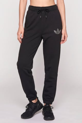 Women Sportswear Fit Outdoor Sweatpants, Black