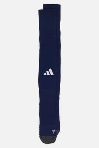 Men 1 Pair Brand Logo Football Knee-High Socks, Navy