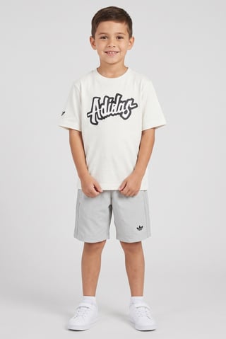 Kids Boy 2 Pieces Sportswear Fit Outdoor T-Shirt And Shorts Set, Multicolor