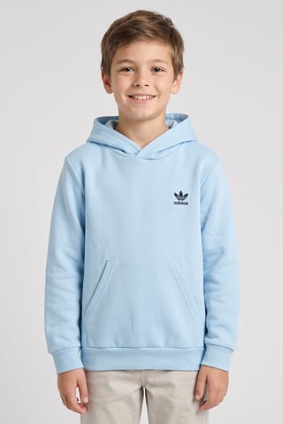 Kids Boy Sportswear Fit Long Sleeve Outdoor Hoodie, Light Blue