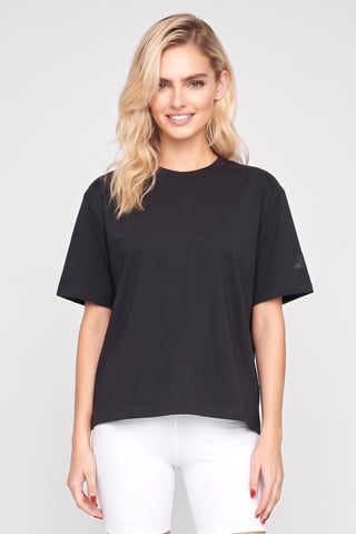 Women Sportwear Fit Short Sleeve Outdoor T-Shirt, Black