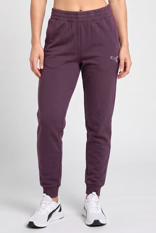 Women Sportswear Fit Outdoor Sweatpants, Deep Purple