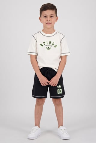 Kids Boy 2 Pcs Sportswear Fit Outdoor T-Shirt And Shorts Set, Multicolor