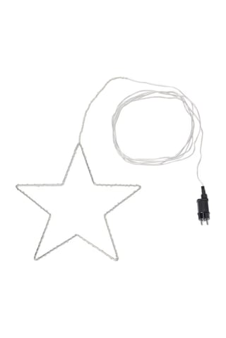 Led Star Outdoor Lighting 30 cm, Silver