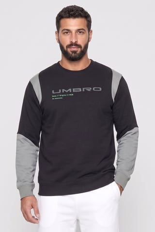 Men Sportswear Fit Long Sleeve Outdoor Sweatshirt, Multicolor
