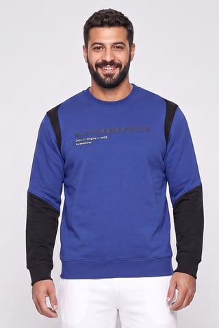 Men Sportswear Fit Long Sleeve Outdoor Sweatshirt, Multicolor