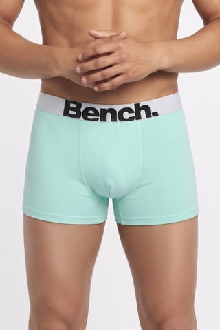 Men 3 Pcs Brand Logo Boxer Shorts, Multicolor