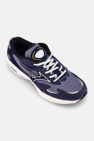 Men Wave Rider 8 Lace Up Outdoor Shoes, Navy Blue