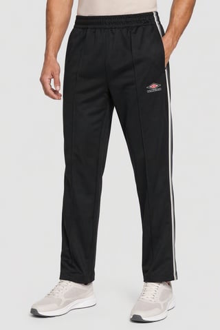 Men Sportswear Fit Training Track Pants, Black