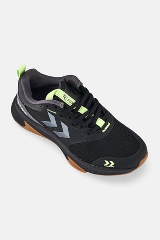 Kids Boy Reach Tr Power Lace Up Training Shoes, Black