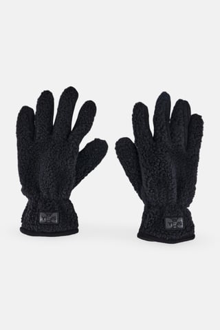 Men 1 Pair Textured Gloves, Black