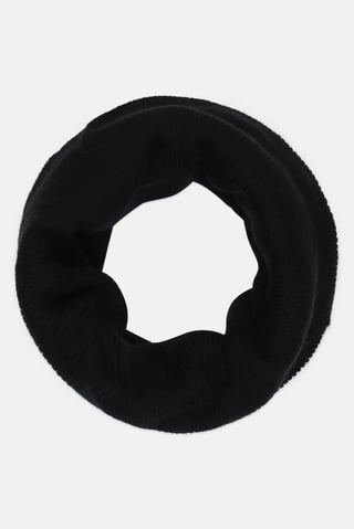 Women Tube Scarf, Black